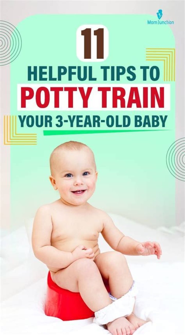 What is the best way to potty train a 3 year old boy?